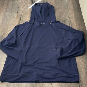 Oscar de la Renta Deep Blue Hoodie